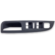 Mey İthalat VASS41 Sol Ön Kapı Cam Düğme Çerçevesi Siyah 1K4868049C Vw Jetta ile Uyumlu 2006-2010