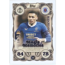 Topps James Tavernier Magic Memories – Futbolcu Kartı Match Attax