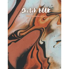Mey İthalat Independently Published Sketch Book_the Pleasure Of Art: 150 Pages I Size 8.5" x 11" I Large Sketchbook Journal White Paper I Drawing | Doodling I Painting I Writing I Paperback