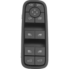 Mey İthalat Porche Cayanne 2014-2021 ile Uyumlu Sol Ön Cam Açma Dügmesi Anahtari