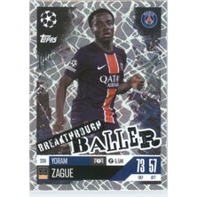 Topps Yoram Zague – Breakthrough Baller – Futbolcu Kartı Match Attax