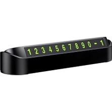 Mey İthalat Araç Torpido Üstü Aç Kapa Numaratör Parktel Telefon Yazısı