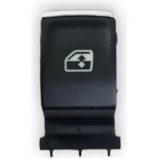 Mey İthalat VASS41 Sağ Ön Kapı Cam Düğmesi Krom Uçlu 5G0959855S Seat Leon 3 ile Uyumlu 2013-2020