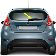 Mey İthalat Arka Cam Silecek Kolu Takımı 8A6117406AA Ford Fiesta ile Uyumlu 2009-2012