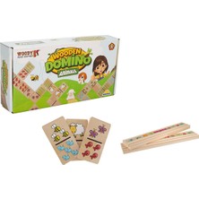 Mey İthalat Sunman Tahta Oyun Domino Animals