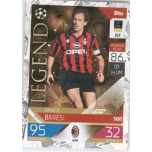 Topps Franco Baresi Legend – Futbolcu Kartı Match Attax