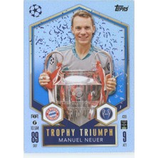 Topps Manuel Neuer – Trophy Triumph – Futbolcu Kartı Match Attax