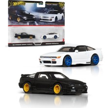 Mey İthalat Hot Wheels 1:64 Ölçekli Araçlardan Oluşan Premium Car Culture 2'li Paket, Benzersiz Çiftler, Real Riders Tekerlekler, Metal/metal Şasi, Koleksiyonculara Uygun Hediye, JBK96