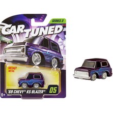 Mey İthalat Mga Entertaintment Cartuned S3 1969 Chevy K5 Blazer - Mor Lowrider Araba
