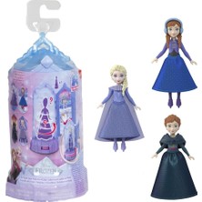 Mey İthalat Mattel Disney Karlar Ülkesi Sürpriz Küçük Bebek ve Mini Kale Oyun Setleri, Dönerek Ortaya Çıkan Sürpriz Bebek, Filmlerden Ilham Alan Buz Kalesi Sürprizi (Stiller Çeşitlilik Gösterebilir), JCR90