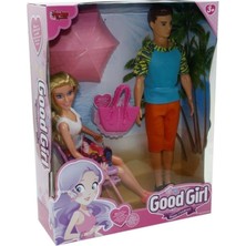 Mey İthalat Vardem WG-115149 Kutulu 29CM Tatil Yapan Kız ve Arkadaşı - Oyuncak