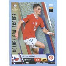Topps Patrick Schick Golden Goalscorer Uefa Euro 2024 Germany – Futbolcu Kartı Match Attax