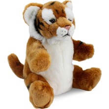 Mey İthalat Animals Of The World Kaplan Kukla Peluş Oyuncak, Tüm Beden, 26CM
