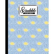 Mey İthalat Scrabble Score Sheet: Flowers Scrabble Score Sheet, Scrabble Game Record Book For Up To 4 Players, Scrabble Game Sheets For Board Game Words Building, 121 Pages, Size 8" x 10"