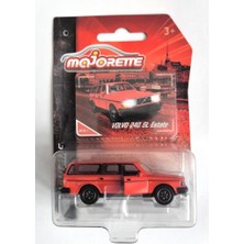 Mey İthalat Majorette Vintage Metal Diecast Kırmızı Volvo 240 Gl Estate