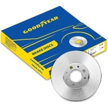 Mey İthalat Goodyear Audi A4 Için Ön Fren Disk Seti