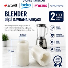 Öz Beyaz Eşya Arzum - Felix FL163 Sposa Blender Motor Dişlisi 2 Adet