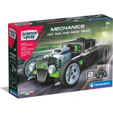 Mey İthalat Clementoni Bilim ve Oyun: Hot Rod And Race Truck