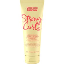 Umberto Giannini Strong Curls Biberiye Yağlı Şampuan 250 ml