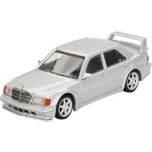 Mey İthalat Mini Gt 1/64 Mercedes-Benz 190E 2.5-16 Evolution Iı Astral Silver - Blister Paket MGT00852-BL