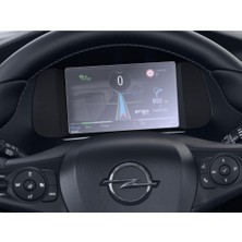 Mey İthalat Engo Opel Corsa Ultimate 7 Inç Dijital Gösterge ile Uyumlu Ekran Koruyucu Nano