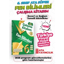Ata Yayıncılık 6. Sınıf Fen Bilimleri Ata Süper Çalışma Kitabım Yeni