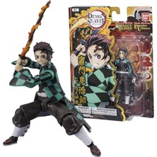 Mey İthalat Bandai, 13 cm Demon Slayer Tanjiro Hinokami Kagura Figür - Ultimate Legends Hd Serisi, Ultimate Legends Hd