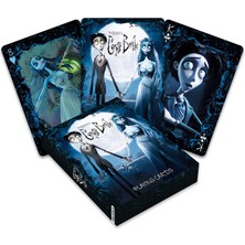 Mey İthalat Aquarıus Corpse Bride Oyun Kartları - En Sevdiğiniz Kart Oyunları Için Corpse Bride Temalı Kart Destesi - Resmi Lisanslı Corpse Bride Ürünleri ve Koleksiyon Ürünleri