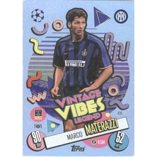 Topps Marco Materazzi – Vintage Vibes Legend – Futbolcu Kartı Match Attax