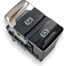 Mey İthalat Elektrikli Park El Freni Düğmesi Tuşu 8K1927225C Audi A5 ile Uyumlu 2008-2011