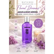 Bath Box Floral Dreams Jakuzi & Küvet Köpüğü 250 ml Yoğun Köpük, Aromatik Ferahlık ve Cilt Bakımı