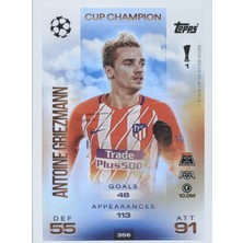 Topps Antoine Griezmann Cup Champion – Futbolcu Kartı Match Attax
