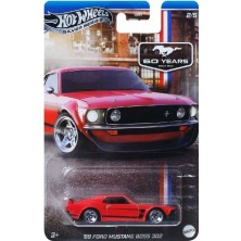 Mey İthalat Hot Wheels 60. Yıl Mustang Serisi Arabalar 69 Ford Mustang Boss 302 GRT01 - JBY51