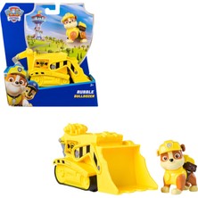 Mey İthalat Paw Patrol, Rubble Oyun Figürlü Inşaat Aracı (Sürdürülebilir Temel Araç/ana Araç), 3 Yaşından Büyük Çocuklar Için Oyuncak