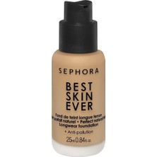 Mey İthalat Sephora Best Skin Ever - Saten Bitişli Orta Kapatıcılıkta Sıvı Fondöten 25ML