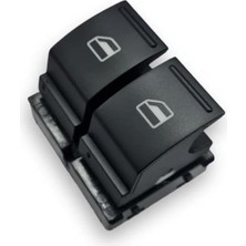 Mey İthalat VASS41 Sol Ön Kapı Ön Cam Düğmeleri Çiftli 1Z0959858 Skoda Octavia A6 ile Uyumlu 2009-2012