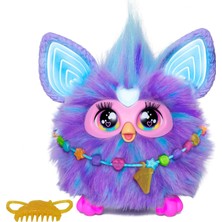 Mey İthalat Furby Mor Interaktif Pelüş Oyuncak - Ingilizce Versiyonu