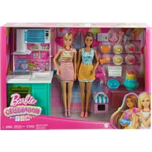 Mey İthalat Barbie® ve Barbie® Pasta Yapımı Partisi, 3y+, HJY94