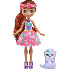 Mey İthalat Enchantimals Karakter Bebekler DVH87 - Oneda Otter ve Kelpie HXB98