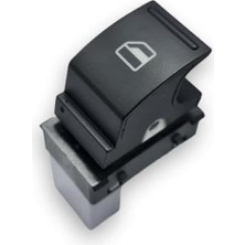 Mey İthalat VASS41 Sol Arka Kapı Cam Açma Düğmesi 5J0959855 Skoda Roomster ile Uyumlu 2006-2015