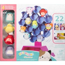 Mey İthalat Jazwares Squishmallows Micromallows SQMM0044 - Micromallows Dönme Dolap Ekranı, 4 Süper Yumuşak Mini Squishmallows, 6,5 cm Pelüş Figürler Dahil
