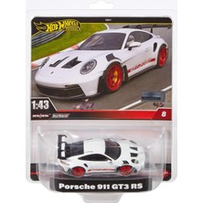 Mey İthalat Hot Wheels 1:43 Premium Arabalar - Porsche Gt3-Rs Çok Renkli