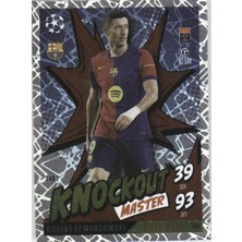 Topps Robert Lewandowski – Knockout Master – Futbolcu Kartı Match Attax