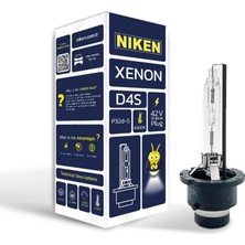 Mey İthalat Niken D4S 4300K Gün Işığı Xenon Far Ampulü, 42V 35W P32D-5