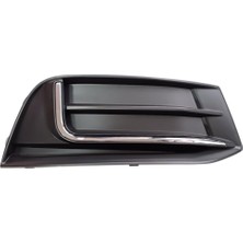 Mey İthalat Ön Tampon Sağ Sis Kapağı Sissiz Krom 8V5807672B Audi A3 Sedan ile Uyumlu 2017-20