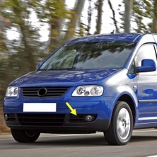 Mey İthalat Ön Tampon Sol Sis Farı Kapağı 1T0853665A Vw Caddy Life ile Uyumlu 2004-2010