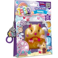 Mey İthalat Taba World Squishy Ready Made Hamster 3842 - Sevimli Hamster Figürlü Stres Giderici Oyuncak, 841700004