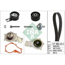 Mey İthalat Ford Focus 2 ile Uyumlu 1.6 Tdcı Dizel Triger ve Devirdaim Seti 2004-2007 Ina