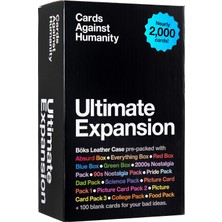 Mey İthalat Cards Against Humanity: Üstün Genişletme • Boks Saklama Kutumuzda Önceden Paketlenmiş Yaklaşık 2.000 Kart