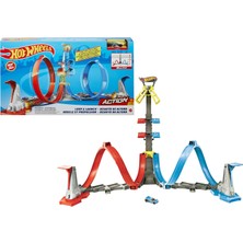 Mey İthalat Hot Wheels Dikey Uçuş Heyecanı Pist Seti Hot Wheels Dikey Uçuş Heyecanı Pist Seti, 5-10 Yaş Arası Çocuklar Için GRW39 GRW39